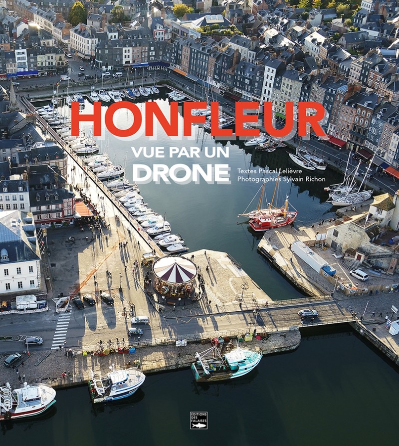 Honfleur vue par un drone Honfleur vue par un drone
